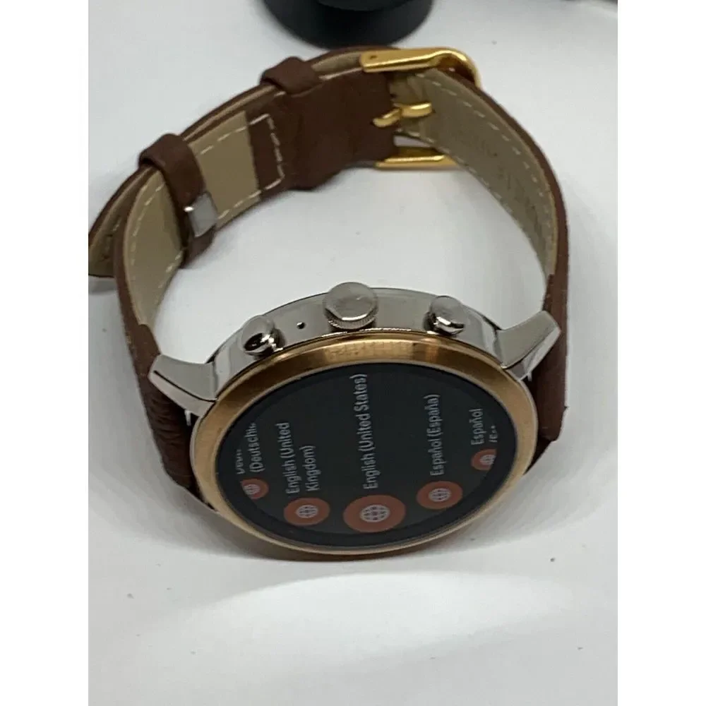 Fossil Gen 4 Authentic Digital Dial Smart Watch Custom Band FTW6016 QT762